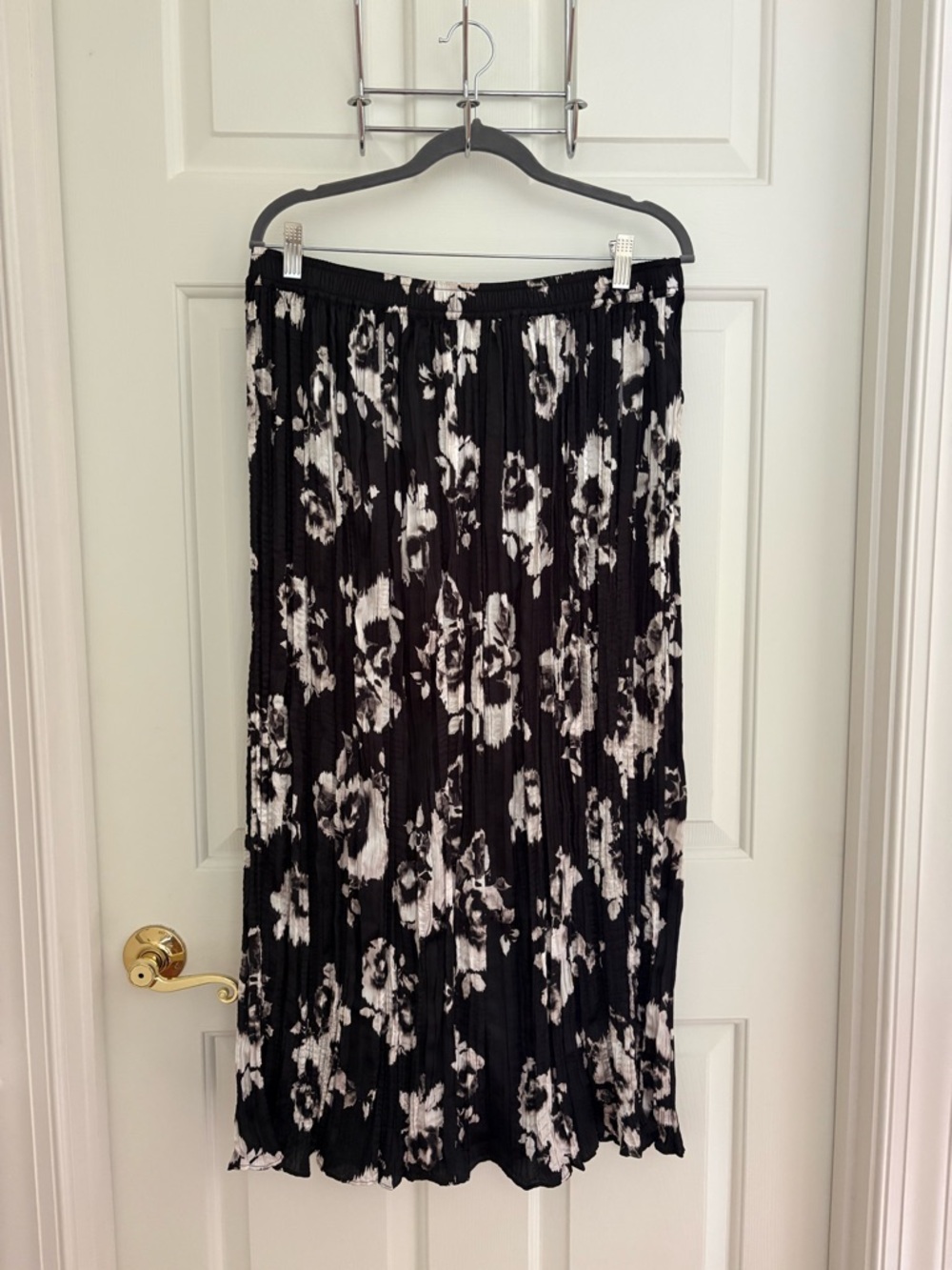 Simply Vera by Vera Wang Floral Pleated Skirt